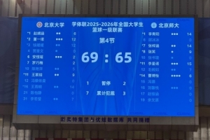北大力克北师大，CUBAL决赛首轮战果揭晓
