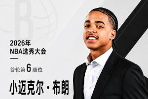 模板三球之杰出控卫！NBA选秀盛典：篮网以第六顺位挑选小布朗