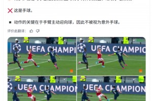 西班牙VAR机构：特罗萨德手臂主动迎球，不能算作无意手球