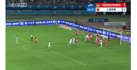 维塔尔传中，让·克劳德头球得分！海港2-1逆转河南！