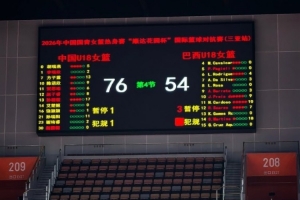 U18女子篮球队热身赛首日激战，中国队取得开门红