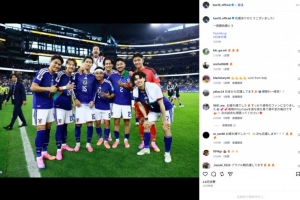 小组赛2球1助，上田绮世在社交媒体上为对阵巴西预热：争取赢得这场关键战！