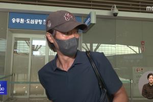 韩媒报道：洪明甫回国后两天即赴美，机场否认球队不和传言
