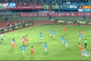 替补登场的薛凯文后点头球破门，厦门队7-0领先平潭队