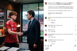 HWG确认！罗马诺透露：穆尼奥斯即将加盟利物浦，触发4000万欧元解约金条款！