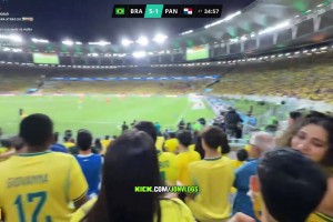 再演一遍！外网博主：我手机上提前通知了巴西进球，比现场还快