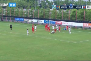 老兵不死！张琳芃头球攻门，上海海港1-0领先上海赛更达