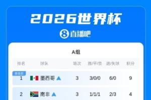 世界杯小组赛积分榜揭晓：巴、德、荷、比、西、法、阿、英各小组头名晋级
