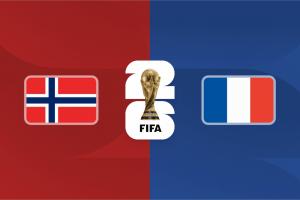 世界杯：挪威对阵法国首发阵容公布，姆巴佩首发哈兰德替补，登贝莱将出战